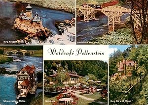 Bild des Verkufers fr Postkarte Carte Postale 73937183 Pottenstein Oberfranken Burg Kaub am Rhein Bruecke am Kwai Schwarzwaeld zum Verkauf von Versandhandel Boeger