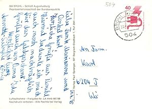 Postkarte Carte Postale 73941682 Bruehl Rheinland Schloss Augustusburg