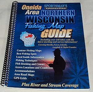 Seller image for Northern Wisconsin. Oneida Area, Fishing Map Guide for sale by The Pine Tree