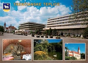 Postkarte Carte Postale 73939227 Trencianske Teplice SK Hotel Jalta liecebny dom Krm Interieir vi...