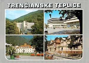 Postkarte Carte Postale 73939317 Trencianske Teplice SK Strazovskych vrchoch Liecia sa tu s uspec...