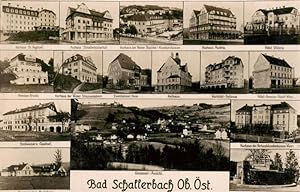 Postkarte Carte Postale 73938859 Bad Schallerbach Oberoesterreich AT Gesamt Ansicht mit div Kurha...
