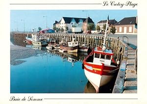 Postkarte Carte Postale 13948484 Le Crotoy 80 Le port Baie de Somme