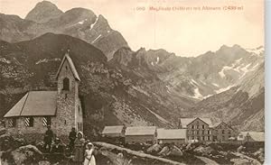 Postkarte Carte Postale 13943748 Meglisalp 1520m Altmann AR mit Kirche Panorama