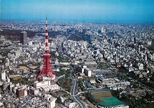 Postkarte Carte Postale 73945278 Tokyo Tokio JP Tokyo Tower