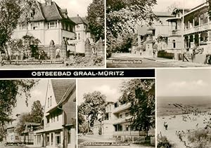 Postkarte Carte Postale 73947791 Graal-Mueritz Ostseebad Herz und Kreislaufsanatorium Richard Ass...