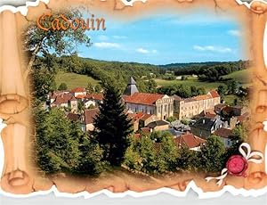 Imagen del vendedor de Postkarte Carte Postale 13948164 Cadouin 24 Dordogne Panorama Abbaye cistercienne du XIIe sicle a la venta por Versandhandel Boeger