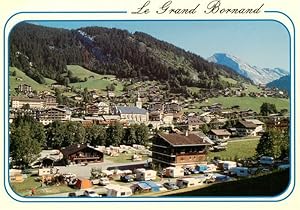 Postkarte Carte Postale 13946421 Le Grand-Bornand Echappee sur le village