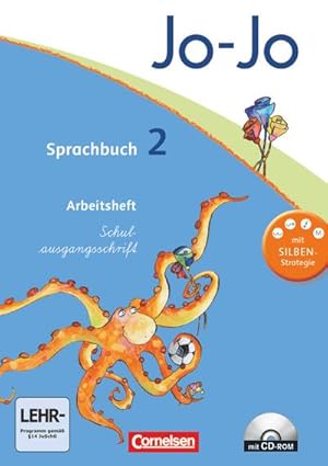 Bild des Verkufers fr Jo-Jo Sprachbuch - Aktuelle allgemeine Ausgabe. 2. Schuljahr - Arbeitsheft in Schulausgangsschrift mit CD-ROM zum Verkauf von AHA-BUCH GmbH