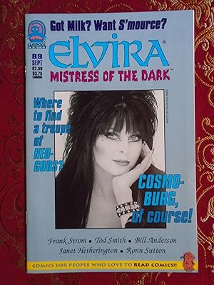 Seller image for ELVIRA, MISTRESS OF THE DARK, VOLUME 1, NUMBER 90, SEPTEMBER 2000. for sale by Robert Gavora, Fine & Rare Books, ABAA