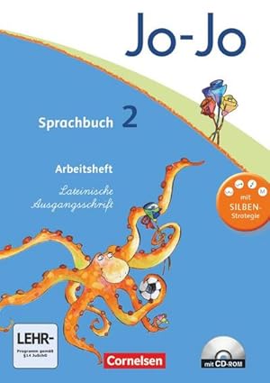 Bild des Verkufers fr Jo-Jo Sprachbuch - Aktuelle allgemeine Ausgabe. 2. Schuljahr - Arbeitsheft in Lateinischer Ausgangsschrift mit CD-ROM zum Verkauf von AHA-BUCH GmbH