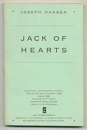 Seller image for Jack of Hearts for sale by Between the Covers-Rare Books, Inc. ABAA