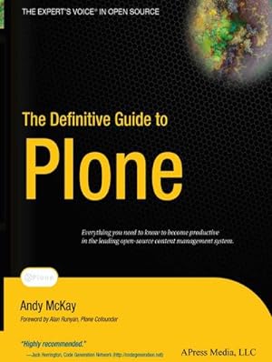 Seller image for The Definitive Guide to Plone for sale by BuchWeltWeit Ludwig Meier e.K.