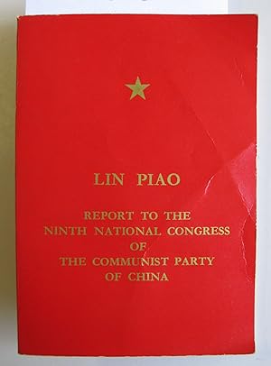 Immagine del venditore per Report to the Ninth National Congress of the Communist Party of China venduto da The People's Co-op Bookstore