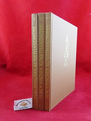 Monumente des Abendlandes - Europäisches Kunsthandwerk DREI ( 3) Bände. Harald Busch: Gotik und S...