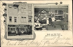 Ansichtskarte / Postkarte Berlin Prenzlauer Berg, Cafe Nord, Schönhauser Allee 118, Billardtisch