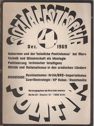 Seller image for Sozialistische Politik; 1. Jahrgang, Heft 3, Oktober 1969 : Sebastian Herkommer, Technische Intelligenz im Sptkapitalismus (u.a.) for sale by Schrmann und Kiewning GbR