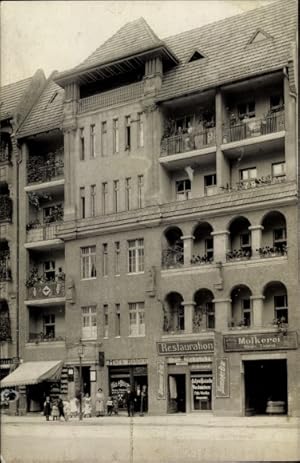 Foto Ansichtskarte / Postkarte Berlin Prenzlauer Berg, Schivelbeiner Straße 15, Restauration Frit...