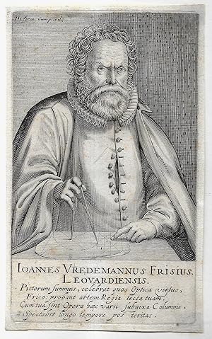 Bild des Verkufers fr Ioannes Vredemannus Frisius Leovardiensis. VRIES de Hans Vredeman (1527 - 1604) zum Verkauf von Librairie Seigneur