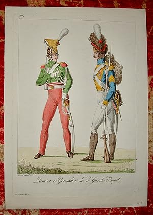 Lancier et grenadier de la Garde Royale