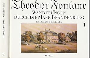 Bild des Verkufers fr (2 Bnde) Wanderungen durch die Mark Brandenburg. Eine Auswahl in zwei Bnden. Mit zeitgenssischen Abbildungen. Hrsg. von Gotthard Erler. zum Verkauf von Fundus-Online GbR Borkert Schwarz Zerfa