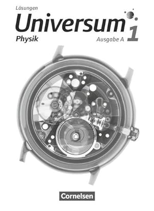 Imagen del vendedor de Universum Physik - Gymnasium Band 1 - Ausgabe A - Lsungen a la venta por AHA-BUCH GmbH
