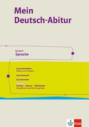 Bild des Verkufers fr Mein Deutsch-Abitur. Grundwissen- und Arbeitsheft Klasse 11. Heft 1. Ausgabe Niedersachsen/Nordrhein-Westfalen : Kursheft Sprache Klasse 11-13 zum Verkauf von AHA-BUCH GmbH