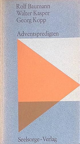 Seller image for Adventspredigten. for sale by books4less (Versandantiquariat Petra Gros GmbH & Co. KG)