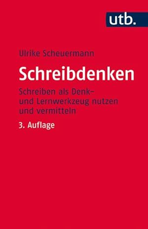 Bild des Verkufers fr Schreibdenken zum Verkauf von BuchWeltWeit Ludwig Meier e.K.