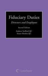 Imagen del vendedor de Fiduciary Duties: Directors and Employees Second edition a la venta por LawBooksellers