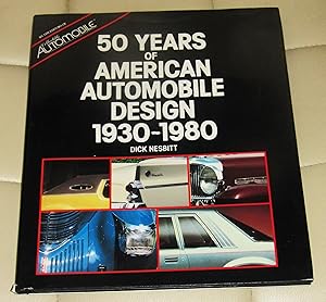 Seller image for 50 Years of American Automobile Design 1930-1980 for sale by Makovski Books