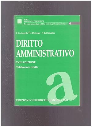 Imagen del vendedor de Diritto amministrativo a la venta por librisaggi