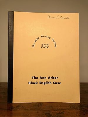 Immagine del venditore per The Ann Arbor Black English Case venduto da Long Brothers Fine & Rare Books, ABAA