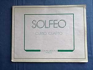 Imagen del vendedor de Solfeo : curso cuarto a la venta por Perolibros S.L.