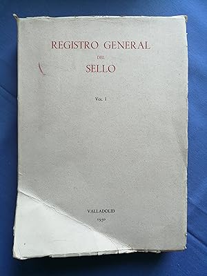 Registro General del Sello. Volumen I (1454-1477)