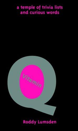 Bild des Verkufers fr Vitamin Q zum Verkauf von WeBuyBooks