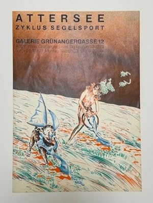 Attersee. Zyklus Segelsport. Galerie Grünangergasse 12.