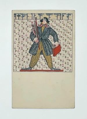 ["Monatsbild (Juni 1914)"]. (= Wiener Werkstätte Postkarte, Nr. 823).