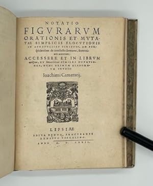 Notatio figurarum sermonis in libris quatuor evangeliorum, et indicata verborum significatio, et ...