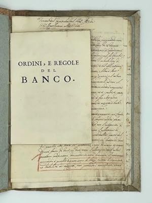 1663. Leggi dal banco giro della Repubblica Veneta" (Deckeltitel). Sammelband mit 2 seltenen Dru...