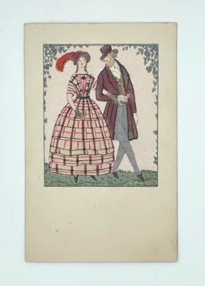 ["Mode"]. (= Wiener Werkstätte Postkarte, Nr. 708).