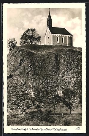 Ansichtskarte Parkstein /Opf., Kirche auf dem Basaltkegel