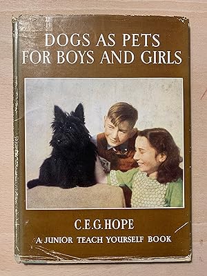 Dogs As Pets For Boys and Girls