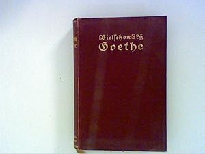 Imagen del vendedor de Goethe. Sein Leben und seine Werke in zwei Bnden. Erster Band. a la venta por ANTIQUARIAT FRDEBUCH Inh.Michael Simon