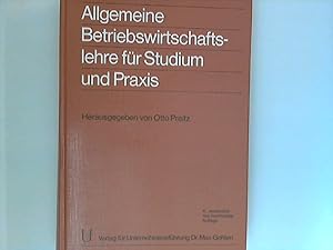 Image du vendeur pour Allgemeine Betriebswirtschaftslehre fr Studium und Praxis mis en vente par ANTIQUARIAT FRDEBUCH Inh.Michael Simon