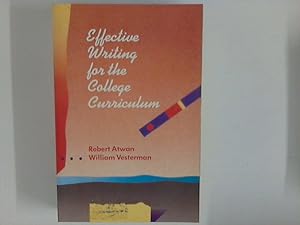 Image du vendeur pour Effective Writing for the College Curriculum mis en vente par ANTIQUARIAT FRDEBUCH Inh.Michael Simon