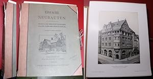 Einfache Neubauten. Wohn- und Geschäftshäuser etc. in einfacher moderner Ausführung 1. Jahrgang