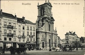 Ansichtskarte / Postkarte Brüssel Brüssel, Place de Saint Josse ten Noode