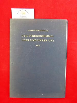 Immagine del venditore per Der Sternenhimmel ber und unter uns : Sternkarten in Verbindung mit dem Durchblick durch die Erde. venduto da Chiemgauer Internet Antiquariat GbR