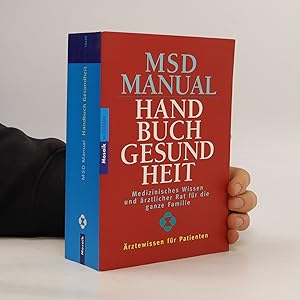 Bild des Verkufers fr MSD-Manual Handbuch Gesundheit zum Verkauf von Bookbot